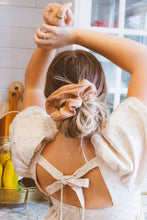 Load image into Gallery viewer, Blush Waffle Knit Jumbo Scrunchie