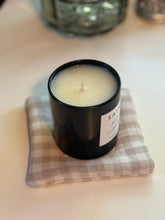 Load image into Gallery viewer, Neutral Gingham Cloud Coasters - Set of 2