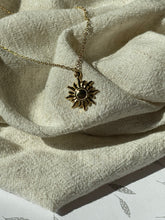 Load image into Gallery viewer, Dainty Golden Sun Necklace
