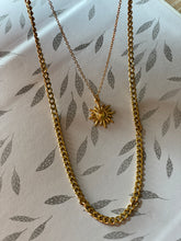Load image into Gallery viewer, Dainty Golden Sun Necklace