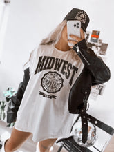 Load image into Gallery viewer, Midwest Trendy Aesthetic Graphic Tee - Ivory