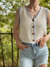 Load image into Gallery viewer, Tessa Knit Sweater Vest