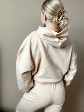 Load image into Gallery viewer, Stay At Home Nude Cropped Sweatshirt