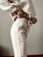 Load image into Gallery viewer, Stay At Home Nude Fitted Drawstring Jogger