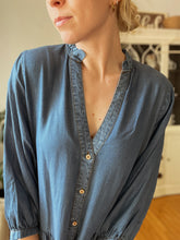 Load image into Gallery viewer, Tencel Babydoll Shirt Dress