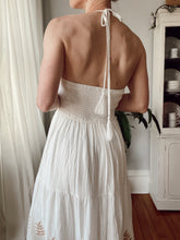 Load image into Gallery viewer, Jasmine Floral Embroidered Woven Maxi Dress