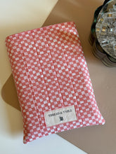 Load image into Gallery viewer, Checkered Quilted Kindle Sleeve