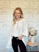 Load image into Gallery viewer, Grey High-Low Oversized Athleisure Top