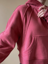 Load image into Gallery viewer, Dove Berry Half Zip Pullover