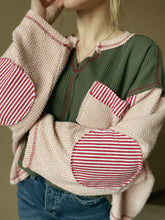 Load image into Gallery viewer, Jovie Wide Sleeve Oversized Thermal Knit Top