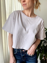 Load image into Gallery viewer, The Perfect Crop Top Tee - 3 Colors Available