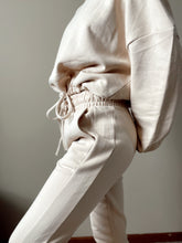 Load image into Gallery viewer, Stay At Home Nude Fitted Drawstring Jogger