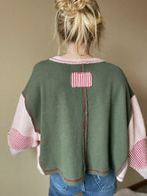 Load image into Gallery viewer, Jovie Wide Sleeve Oversized Thermal Knit Top
