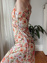Load image into Gallery viewer, Savannah Floral Mesh Midi Slip Dress

