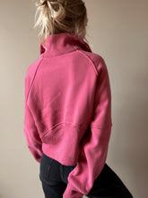 Load image into Gallery viewer, Dove Berry Half Zip Pullover