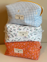 Load image into Gallery viewer, Large Quilted Zipper Pouches - 3 Options