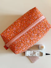 Load image into Gallery viewer, Large Quilted Zipper Pouches - 3 Options