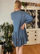 Load image into Gallery viewer, Tencel Babydoll Shirt Dress