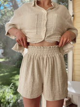 Load image into Gallery viewer, Cozy Waffle Gauze Shorts
