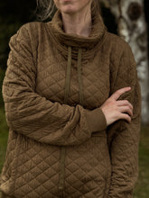 Load image into Gallery viewer, Faye Funnel Neck Quilted Pullover