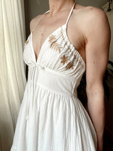Load image into Gallery viewer, Jasmine Floral Embroidered Woven Maxi Dress