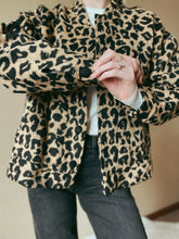 Load image into Gallery viewer, Layla Leopard Short Fur Jacket