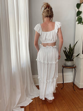 Load image into Gallery viewer, Cut Out Flutter Print Maxi Dress