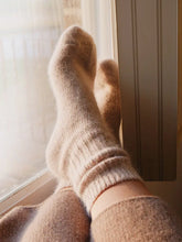 Load image into Gallery viewer, Soft Angora Wool Blend Socks - Multiple Colors