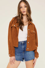 Load image into Gallery viewer, Cinnamon Shacket - Final Sale