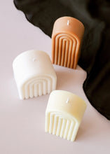 Load image into Gallery viewer, Short Cream Arch Candle