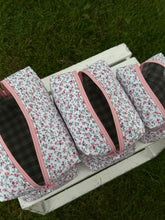 Load image into Gallery viewer, Dainty Floral Sage Quilted Pouch - 3 Sizes