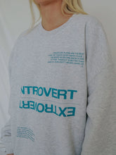 Load image into Gallery viewer, Introvert/Extrovert Graphic Sweatshirt
