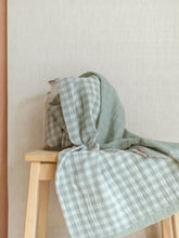 Load image into Gallery viewer, Gingham Quilted Large Pouch - 4 Color Options