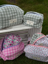 Load image into Gallery viewer, Sage Sherbet Gingham Pouch - 2 Sizes