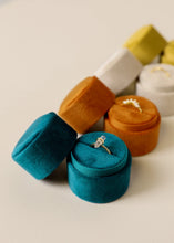Load image into Gallery viewer, Velvet Ring Box - Multiple Colors + Shapes