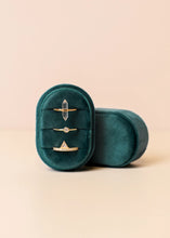 Load image into Gallery viewer, Velvet Ring Box - Multiple Colors + Shapes