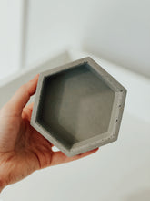 Load image into Gallery viewer, Set: Concrete Hexagon Coaster