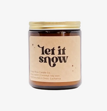 Load image into Gallery viewer, Let It Snow Candle