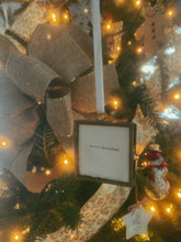 Load image into Gallery viewer, Letterpress Mini Frame/Ornament