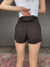 Load image into Gallery viewer, Women's Black or Baby Blue Lined Athleisure Shorts