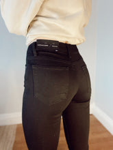 Load image into Gallery viewer, Just Black High Rise Skinny Jeans