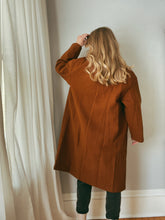 Load image into Gallery viewer, Camel Oversized Coat - Final Sale
