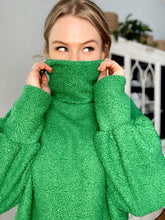 Load image into Gallery viewer, Bold & Comfy Teddy Turtleneck