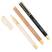 Load image into Gallery viewer, Motivational Metal Pen Set