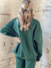 Load image into Gallery viewer, Deep Emerald Oversized Sweatshirt