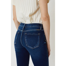 Load image into Gallery viewer, Mid Rise Button Up Flare