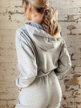 Load image into Gallery viewer, Hooded Jogger Jumpsuit - Final Sale