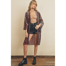 Load image into Gallery viewer, Velvet Burnout Kimono
