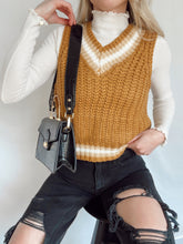Load image into Gallery viewer, Golden Sweater Vest
