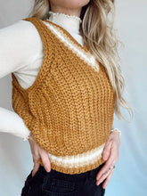 Load image into Gallery viewer, Golden Sweater Vest